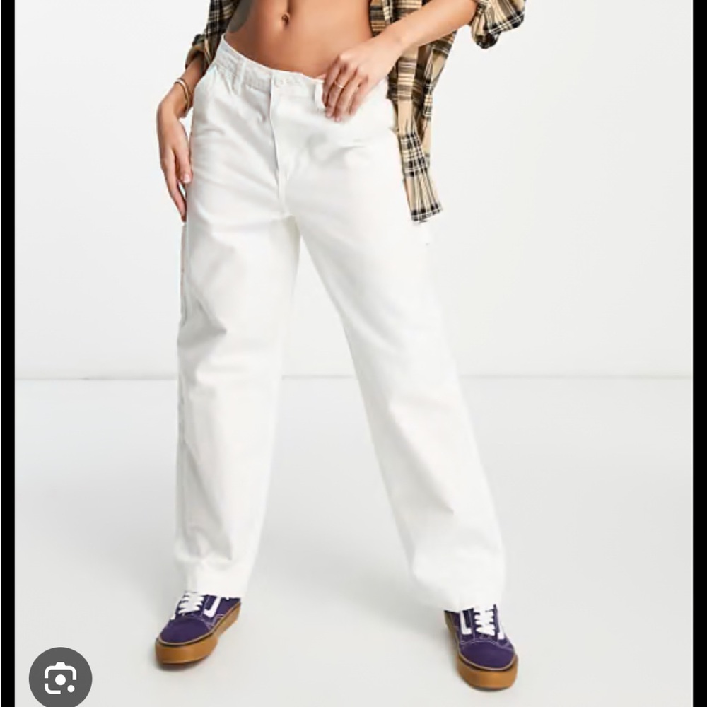 Vans Ground Work White pants